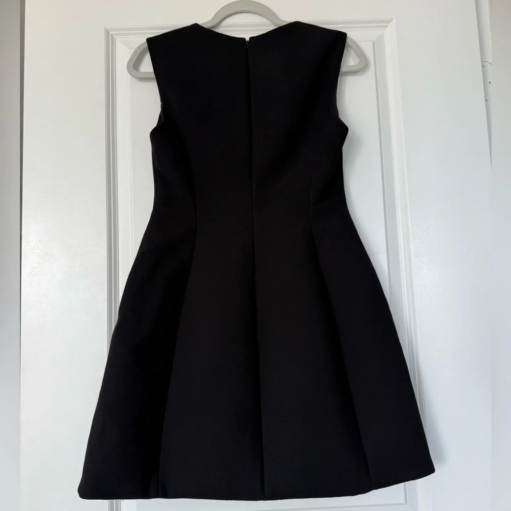TORY BURCH Double-Faced Wool Mini Dress 6